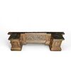 Basamento da cornice in legno dorato
