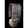 Beautiful carved wooden goat collar, Piedmont, 19th century