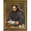 Portrait of Saint Anthony of Padua - 17th century masterpiece - oil on canvas