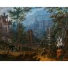 Jan Joseph Horemans il Vecchio (Anversa, 16 agosto 1682 – Anversa, 1759), Capriccio con figure