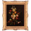 Natura morta di fiori e insetti