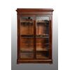 Libreria antica Luigi Filippo Napoletana in legno esotico pregiato. Periodo XIX secolo.