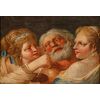 Scuola veneta, metà del XVIII secolo, Loth e le figlie
