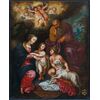 Cerchia di Pieter Paul Rubens (1577-1640), Sacra Famiglia con San Giovannino