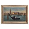 Veduta di Venezia, dipinto datato 1912