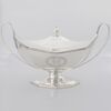 Zuppiera e coperchio in argento sterling Giorgio IV, Henry Chawner, Londra, 1828