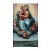 Scuola emiliana, XVIII secolo, Madonna con Bambino