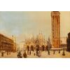 Veduta di Venezia con Piazza San Marco, Pittore vedutista dell'Ottocento