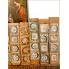 Soffitto antico in legno dipinto