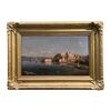 Coastal view painting