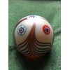 Press-papier paperweight in blown glass with murrine inclusions.Murano.     