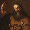 Antique Italian painting Saint Paul from 17th century