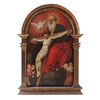 Cristo sulla croce con Dio Padre