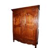 Armadio Bretone francese di fine 1700 in legno di rovere