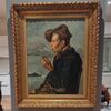 Pescatore napoletano pittura dell’800 firmato Duranti alta qualità  