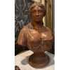 DARS677 - Busto in terracotta, epoca '800, misure cm L 44 x H 62 x P 30