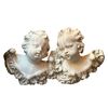 Coppia di putti in marmo XVII secolo