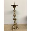 Splendido candeliere XVIII sec, in metallo argentato 97x25. 