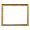 Cornice neoclassica in legno intagliato e dorato. Italia, inizi XIX secolo. 