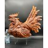 Scultura in legno "Gallina" - Primo '900
