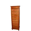 Settimino Porta Documenti in Legno di Ciliegio Pelle Decorata e Cartone