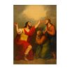 Pittore neoclassico, XIX secolo, Cornelio riceve lo Spirito Santo con Pietro a destra