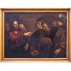 Vocazione di San Matteo - Caravaggesco del'600 - olio su tela