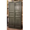 PTS894 - N. 3 Porte bifacciali a due battenti, epoca '800, luce cm L 102 x H 115