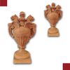 COPPIA DI VASI IN TERRACOTTA NEOCLASSICI FINE DEL XVIII SECOLO