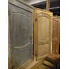 PTS834 - N. 3 porte in pioppo con telaio, epoca '700, luce cm L 90 x H 210
