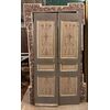 PTL321 - Porta laccata, con telaio effetto finto marmo, epoca '700, luce cm L 108 x H 210