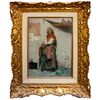 Pompeo Massani (Firenze, 1850 - 1920), Anziana popolana