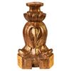 Piccola base in legno dorato - SN -