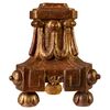 Base di candeliere in legno dorato - SN.