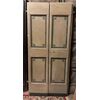 PTL588 - Porta laccata e dipinta, a due battenti, epoca '700, provenienza Umbria, misure cm L 86 x H 206 x P 4