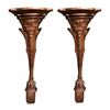 Coppia di console angolari