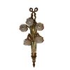 2 Applique di fine 1800 in bronzo stile Luigi XVI