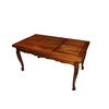 Tavolo rettangolare francese stile Provenzale del 1800 in legno di noce