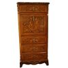 Secretaire francese in legno di palissandro