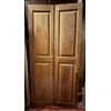 PTI761 - Porta a due battenti con pannelli scolpiti, epoca '800, misure cm L 107 x H 224