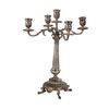 Candelabro in Argento F.lli Di Leone Milano Italia Seconda Metà '900