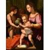 La Sacra Famiglia con San Giovannino, Agnolo di Cosimo detto 'il Bronzino' (Monticelli di Firenze, 1503 - Firenze, 1572)