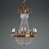 Lampadario a Mongolfiera Italia Ultimo Quarto XIX Secolo