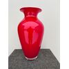 Vaso in vetro soffiato e incamiciato.Firma Carlo Nason,Murano.