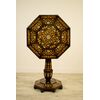 Fine center table with octagonal folding top, Luigi and Angiolo Falcini, Florence, mid-19th century