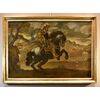 Equestrian portrait of Pietro Strozzi, Florentine painter 17th-18th Century