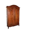 Late 1700s French Provençal-style cherry wood wardrobe.