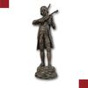 SCULTURA IN BRONZO RITRATTO DI MOZART FINE XIX SECOLO