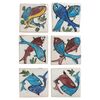 Small antique tiles with "fish". - O/360