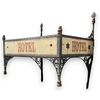 DARS645 - Hotel entrance canopy, 19th century, dimensions cm W 200 x H 200 x D 150